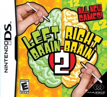 Left Brain, Right Brain 2 (USA) box cover front